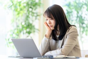 婚活に悩む女性